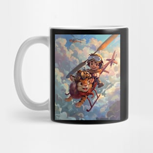 Calvin and Hobbes Bouncy Bed Mug